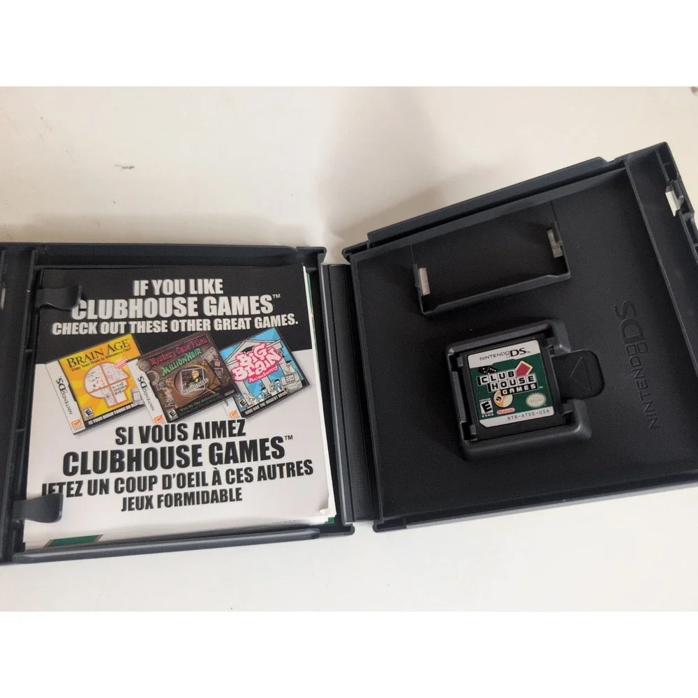 Lot Of 5 Nintendo DS Games Flash Focus Weight Loss Brain Cooking Puzzle